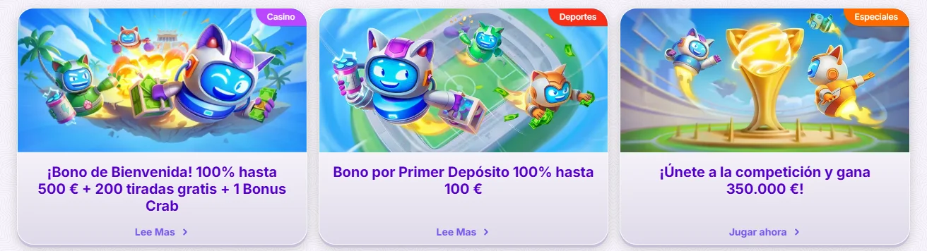 Bono de bienvenida 
